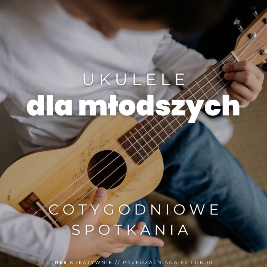 RES Edukacja — ukulele dla dzieci 8–13 lat w Białymstoku