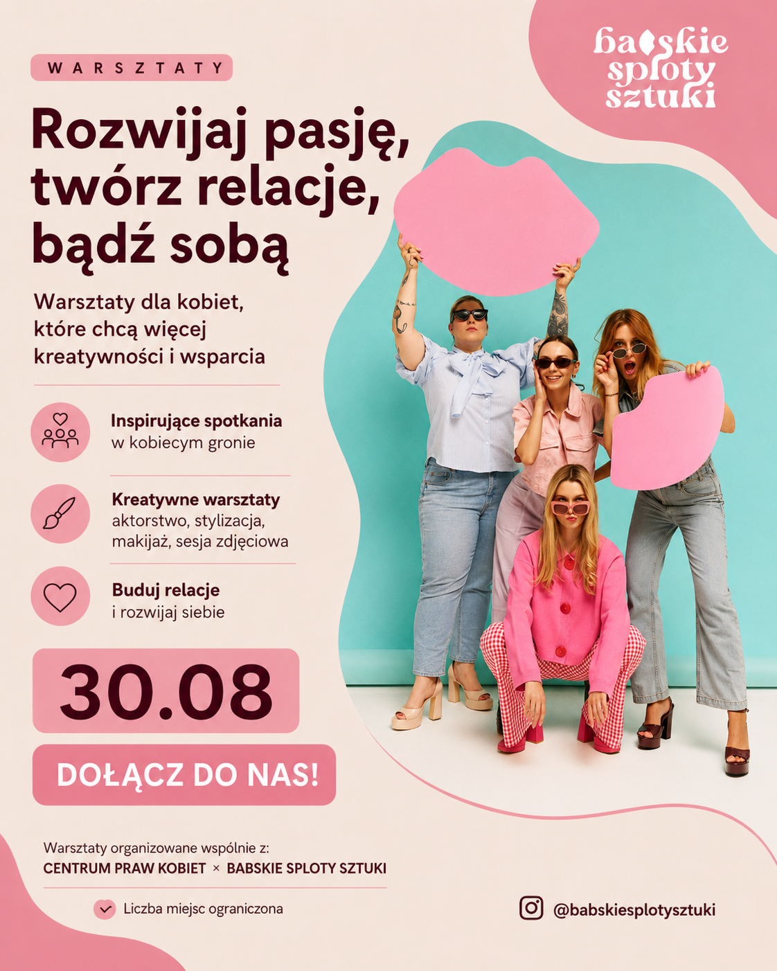 Babskie Sploty Sztuki - Warsztaty wizerunkowo-rozwojowe dla kobiet